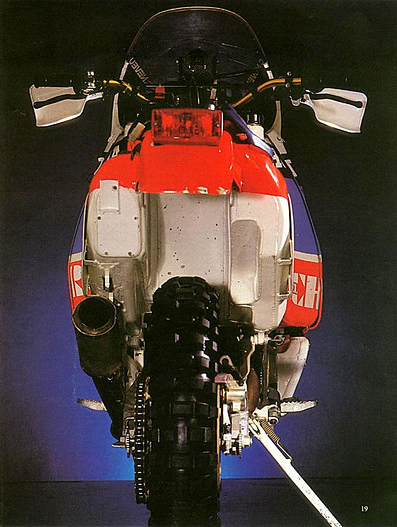152653 Honda NXR 750 Paris-Dakar Hägglund XM 72 Motorrad Revue 1987 