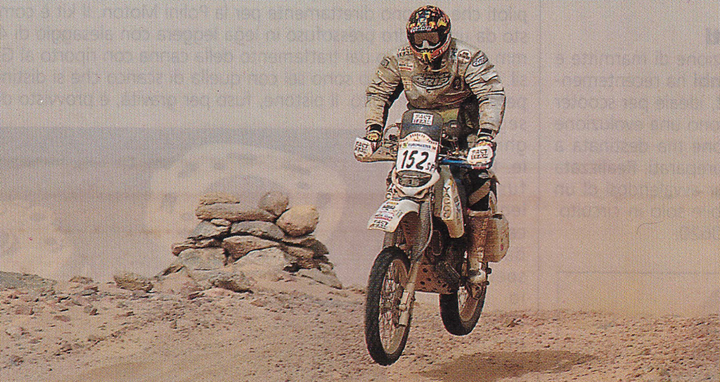 LORENZELLI DAKAR 1998 MOTOCICLISMO