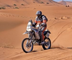 Dakar 2005: venti anni son passati, ma “Monsieur 125” è ancora in sella alla sua KTM EXC 125 per la sua 13° partecipazione alla Dakar